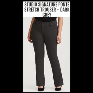 🖤 Gray stretch business slacks [size:18] IS:28.5